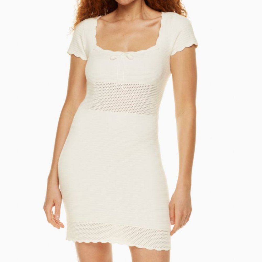 Aritzia Wilfred Reception Dress BROWN